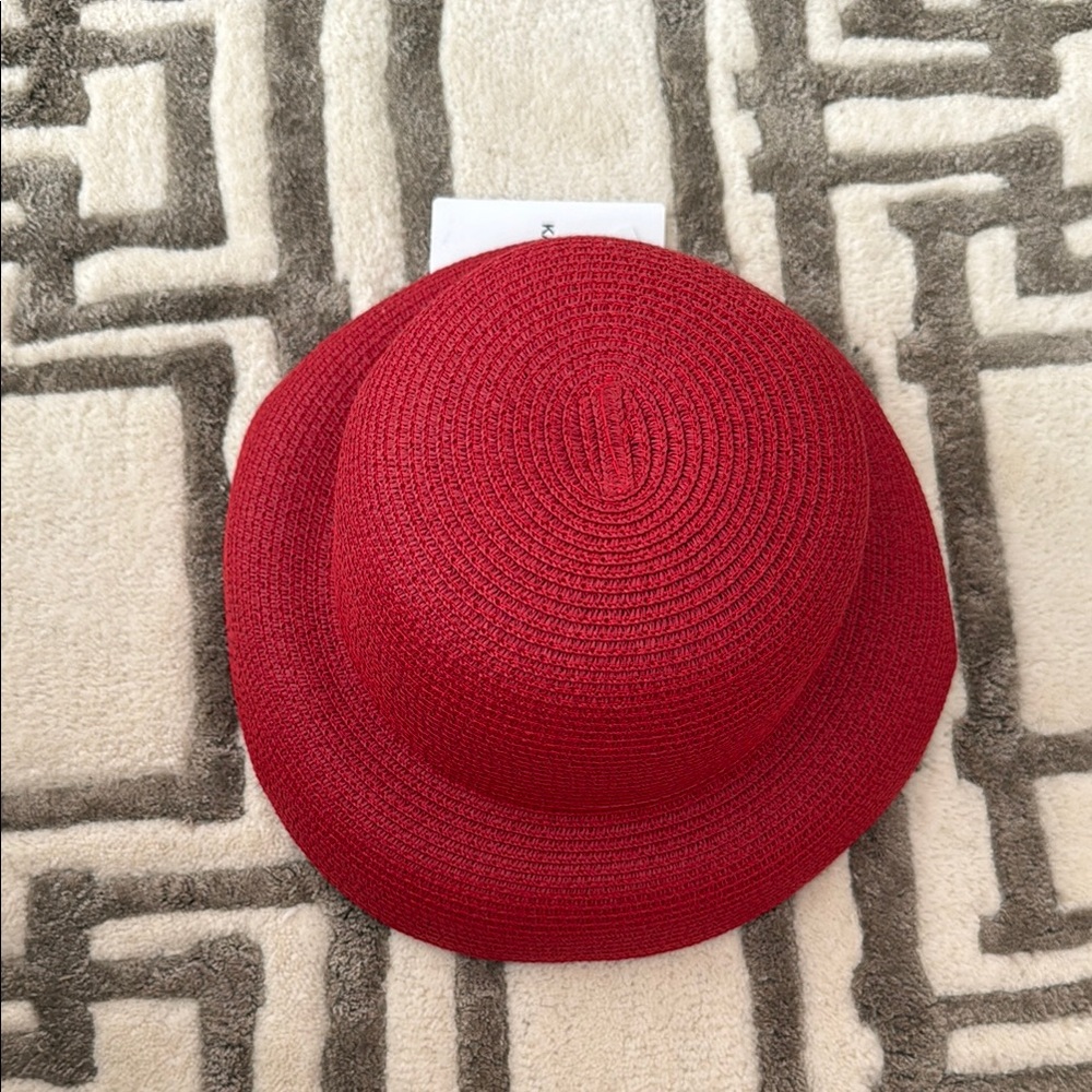 Red Bucket Hat - Picture 6 of 6